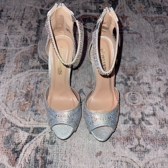 Jewel Studded Heels - Picture 2 of 6